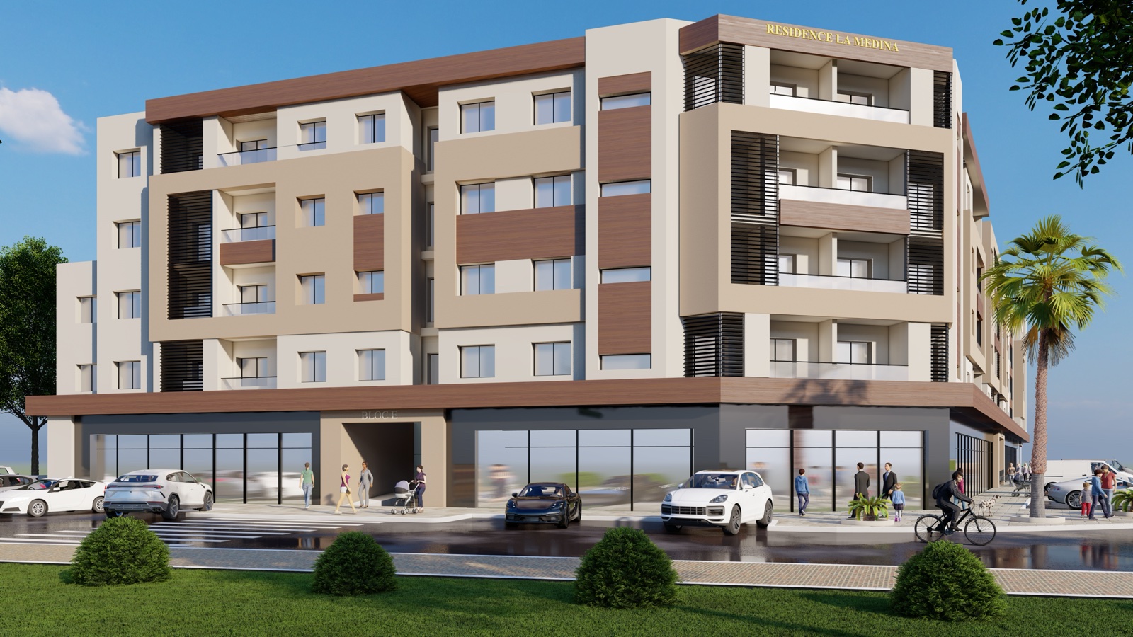 Complexe d'habitation & commerce