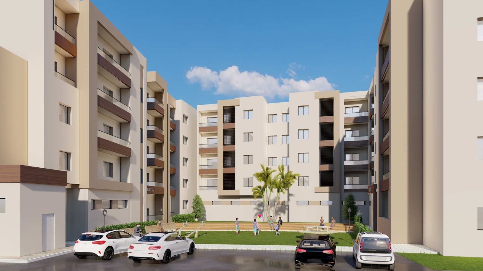 Complexe d'habitation & commerce