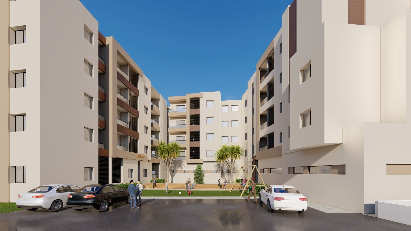 Complexe d'habitation & commerce